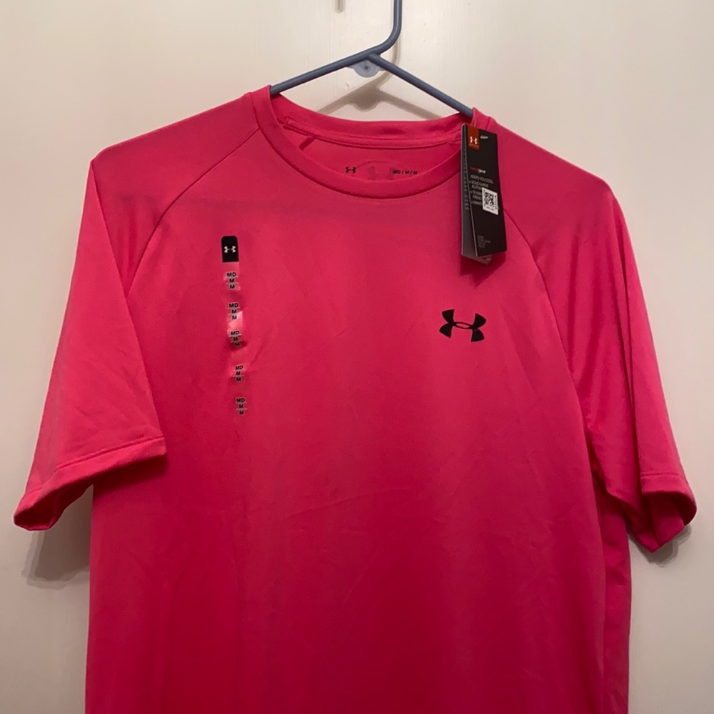 Under Armour Tech Tee - Hot Pink